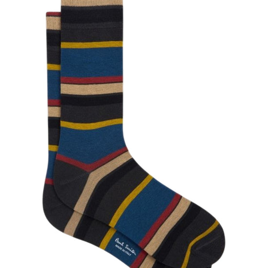 Paul Smith PS Stripe Socks Blue - productfoto 1
