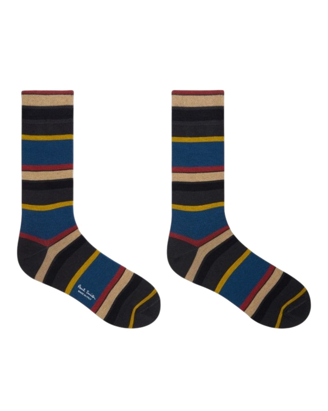 Paul Smith PS Stripe Socks Blue - productfoto 3