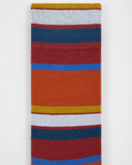 Paul Smith PS Stripe Socks Orange - productfoto 3