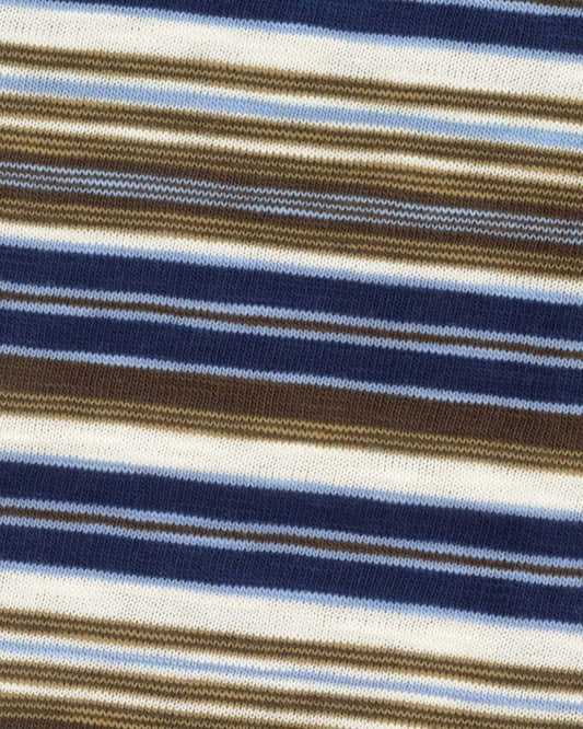 Paul Smith Regular Fit Knitted T-Shirt Blue Stripe - productfoto 3
