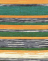 Green Striped Pullover