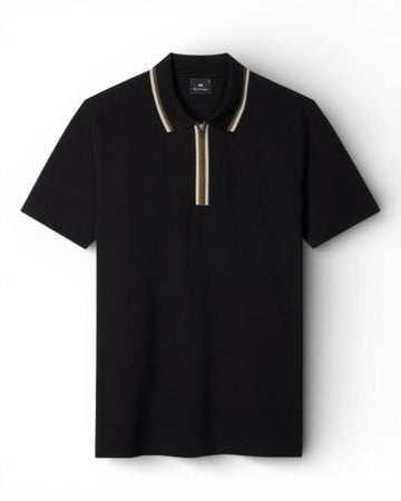 Black Regular Fit Polo