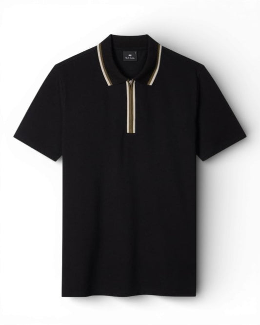 Black Regular Fit Polo