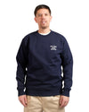 Drôle de Monsieur Navy Slogan Sweatshirt Not From Paris Madame – productfoto 4 – Checkpoint Mol