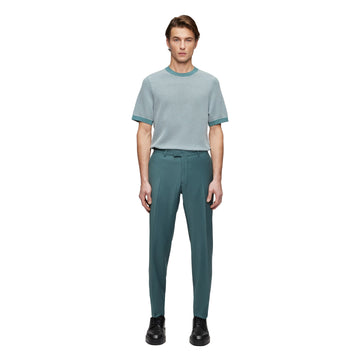 DRYKORN Piet Drynamic Stretch Wool Trousers Aqua Green – productfoto 1 – Checkpoint Mol