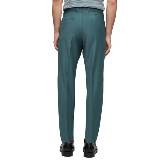 DRYKORN Piet Drynamic Stretch Wool Trousers Aqua Green – productfoto 2 – Checkpoint Mol