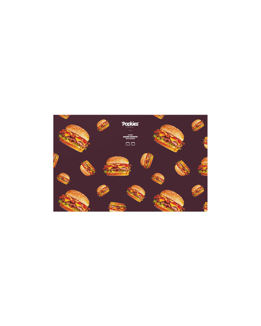 Pockies 2-Pack Burger Boxers Red – productfoto 2