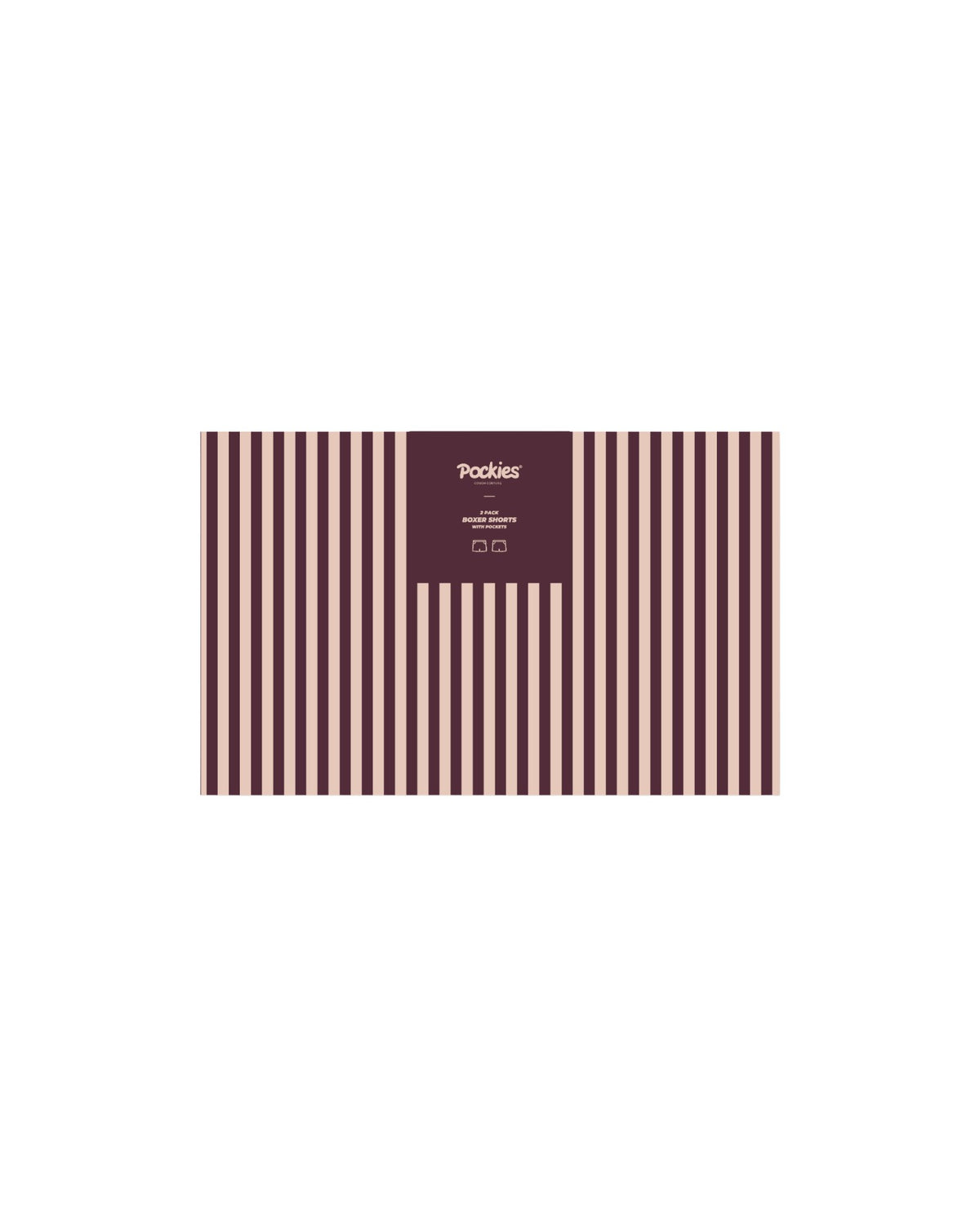 Pockies 2-Pack Striped Boxers Mixed Colors – productfoto 4
