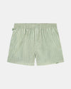 Pockies Green Striped Boxer Shorts – productfoto 1