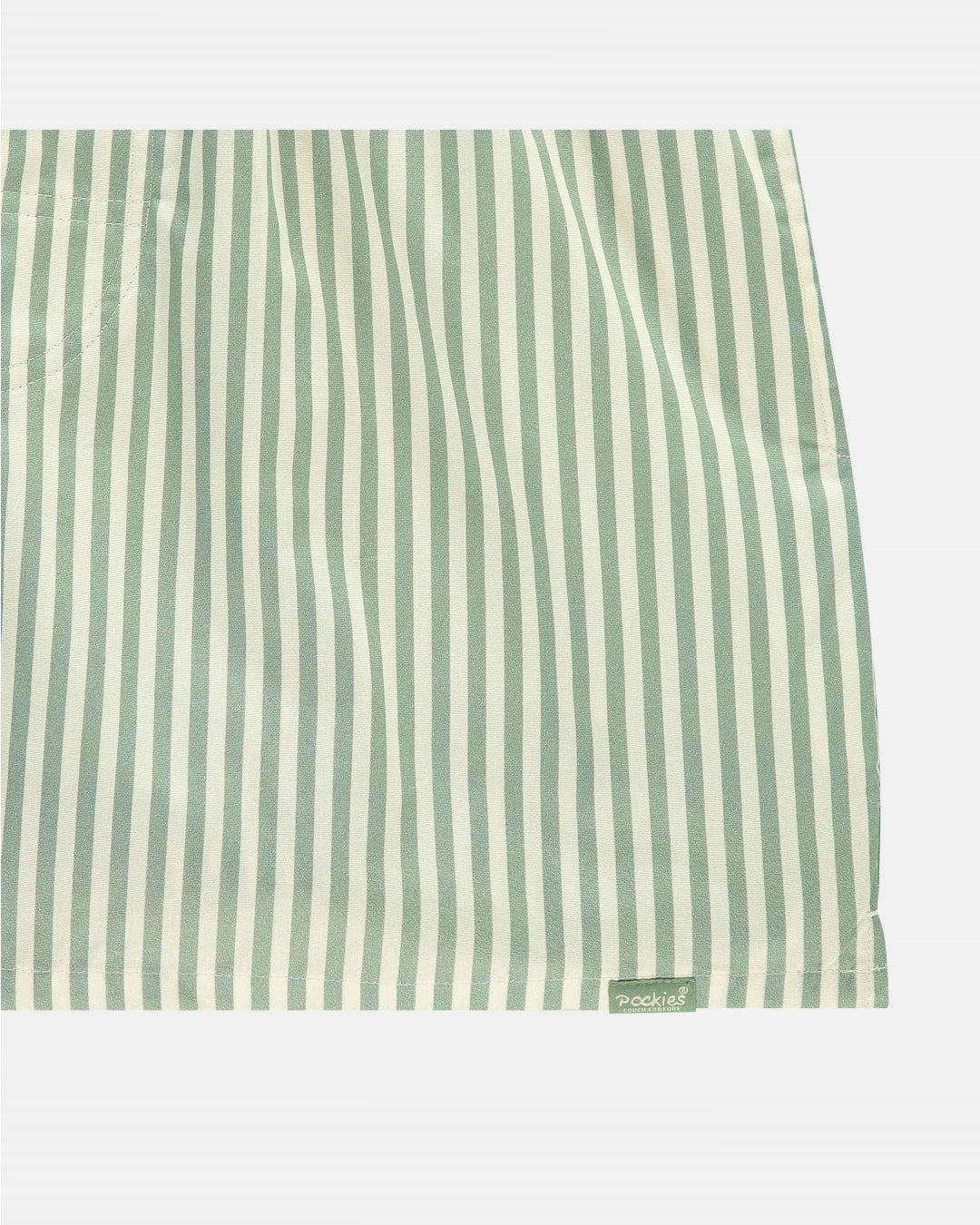 Pockies Green White Striped Boxer Shorts – productfoto 3