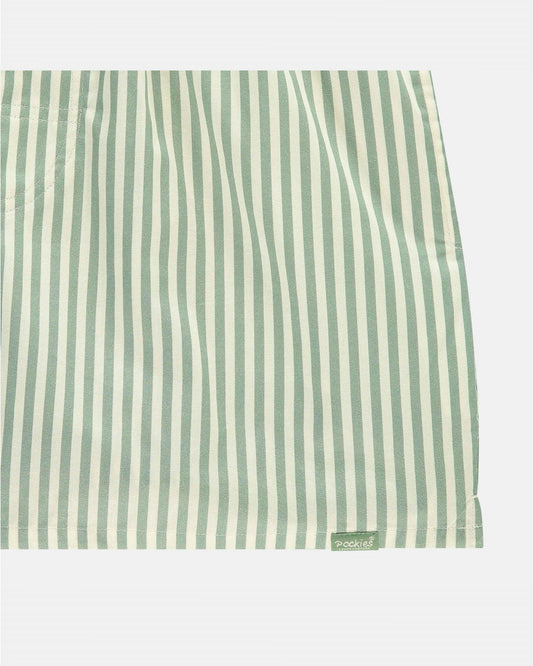 Pockies Green White Striped Boxer Shorts – productfoto 3