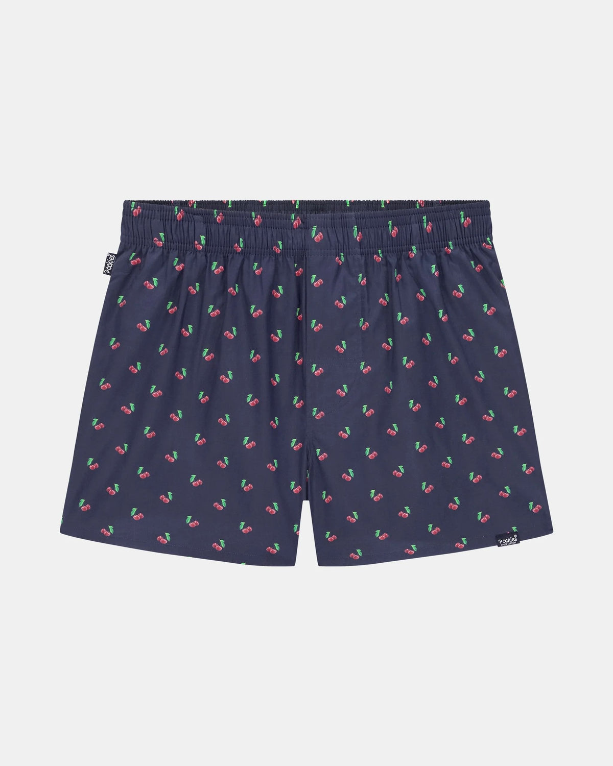 Pockies Navy Cherry Boxer Shorts – productfoto 1