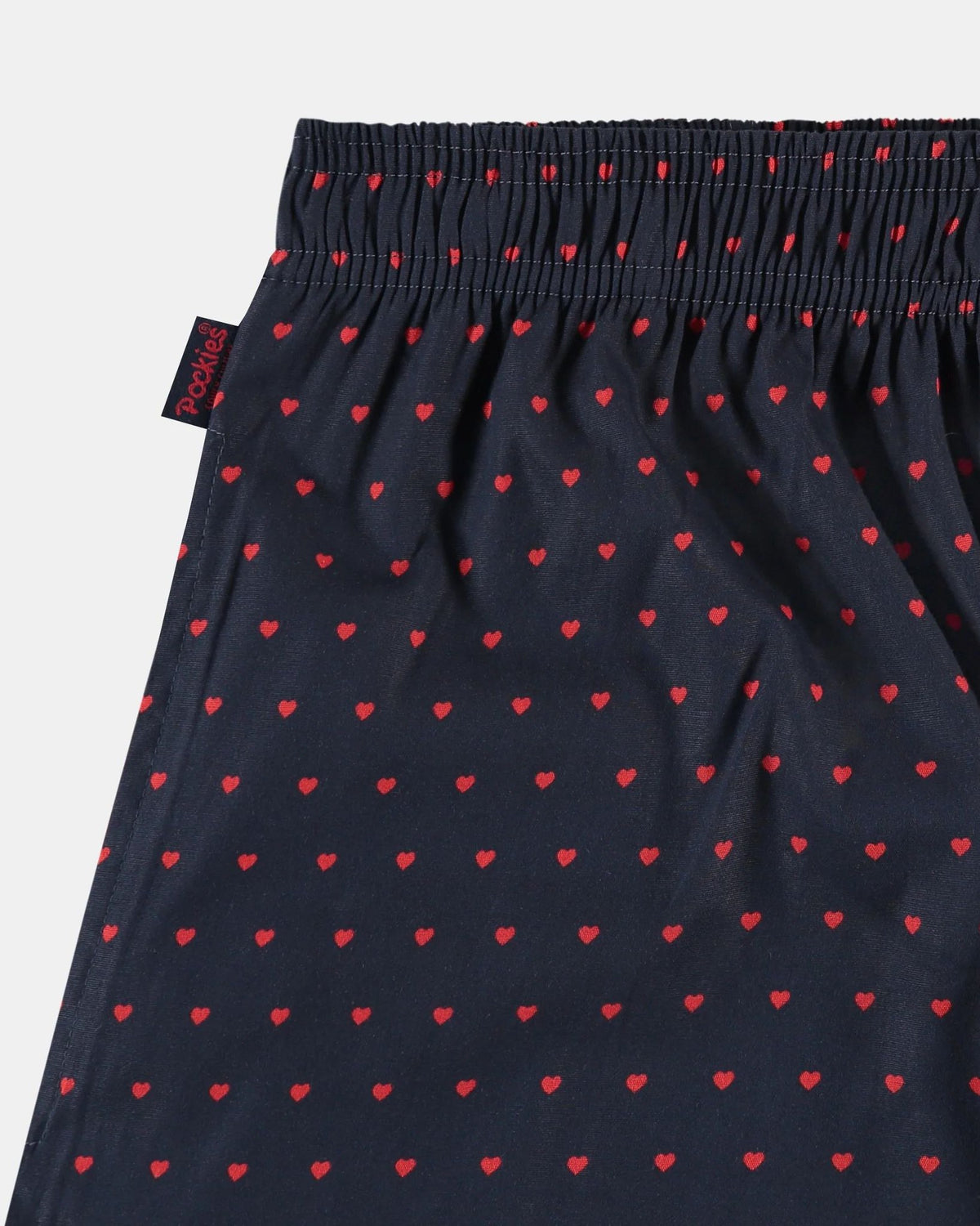 Pockies Navy Love Boxer Shorts – productfoto 2