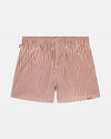 Pockies Terracotta White Striped Boxer Shorts – productfoto 1