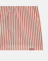 Pockies Terracotta White Striped Boxer Shorts – productfoto 3