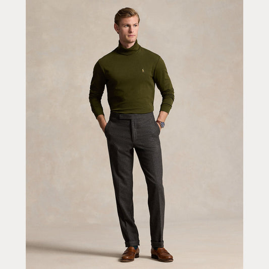 Polo Ralph Lauren Loden Soft Cotton Turtleneck Long Sleeve T-shirt – productbeeld 2