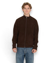 Polo Ralph Lauren Fleece Full-Zip Sweater Brown – productbeeld 1