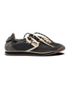 PURAAI Panther herensneaker Dirty Black - zijaanzicht