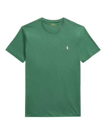 Ralph Lauren Custom Slim Fit T-shirt Antique Green - productfoto 1