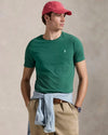 Ralph Lauren Custom Slim Fit T-shirt Antique Green - productfoto 2