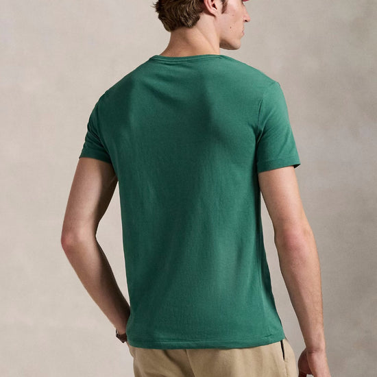 Ralph Lauren Custom Slim Fit T-shirt Antique Green - productfoto 4
