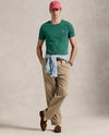Ralph Lauren Custom Slim Fit T-shirt Antique Green - productfoto 5