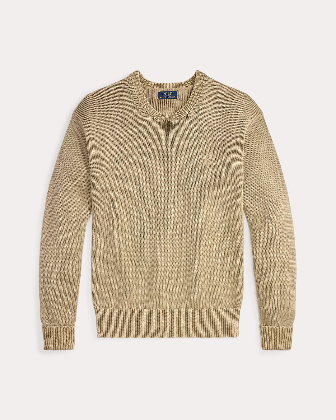 Ralph Lauren Cotton Pullover Surrey Tan – productbeeld 1