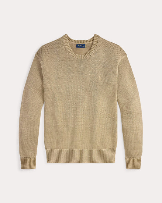 Ralph Lauren Cotton Pullover Surrey Tan – productbeeld 1