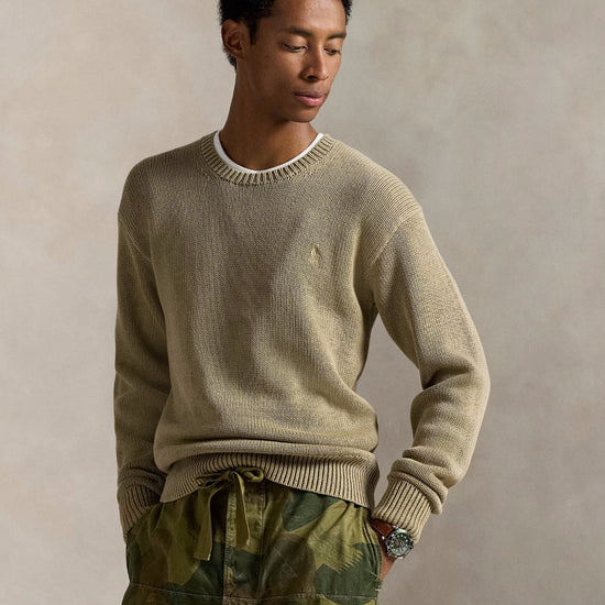 Ralph Lauren Cotton Pullover Surrey Tan – productbeeld 2
