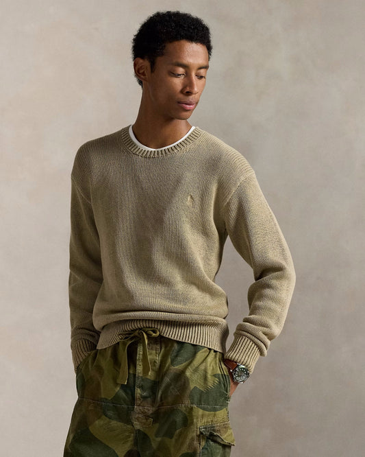 Ralph Lauren Cotton Pullover Surrey Tan – productbeeld 2