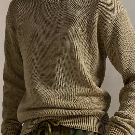 Ralph Lauren Cotton Pullover Surrey Tan – productbeeld 5