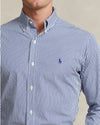 Ralph Lauren Bi-Stretch Poplin Hemd Navy White – productfoto 5 | Checkpoint Mol