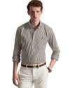 Ralph Lauren Bi-Stretch Poplin Hemd Nutmeg Brown White – productfoto 2 | Checkpoint Mol