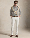 Ralph Lauren Bi-Stretch Poplin Hemd Nutmeg Brown White – productfoto 3 | Checkpoint Mol