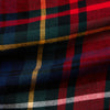 Ralph Lauren rood multicolour geruit hemd, detail ruitpatroon