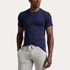 Ralph Lauren navy onderhemden met ronde hals, gedragen vooraanzicht uitsnede
