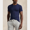 Ralph Lauren navy onderhemden met ronde hals, gedragen vooraanzicht