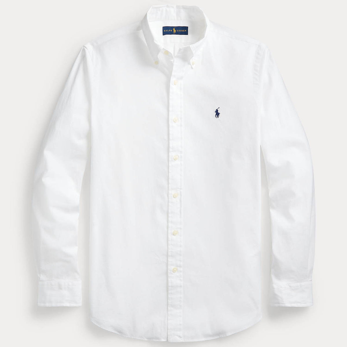 Ralph Lauren wit Oxford-hemd, productfoto vooraanzicht