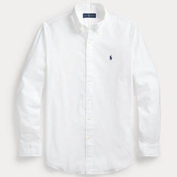 Ralph Lauren wit Oxford-hemd, productfoto vooraanzicht