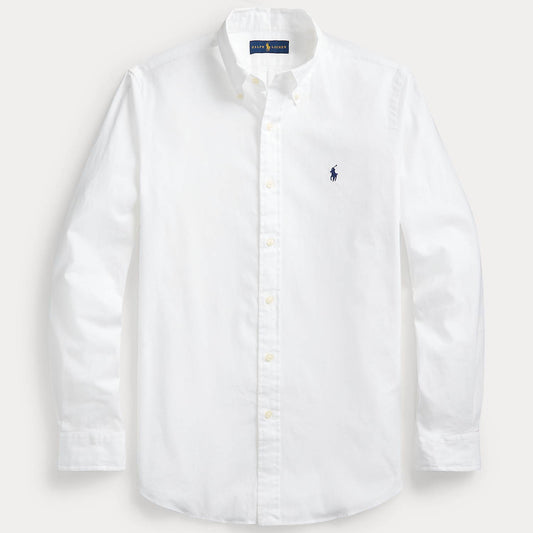 Ralph Lauren wit Oxford-hemd, productfoto vooraanzicht