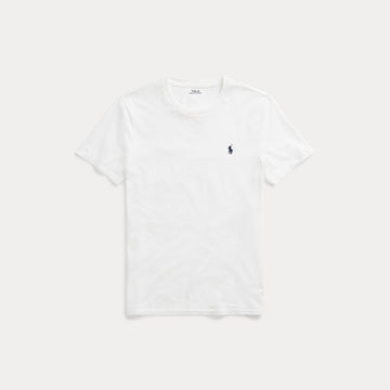 Ralph Lauren wit T-shirt met ronde hals en borstlogo, productfoto vooraanzicht