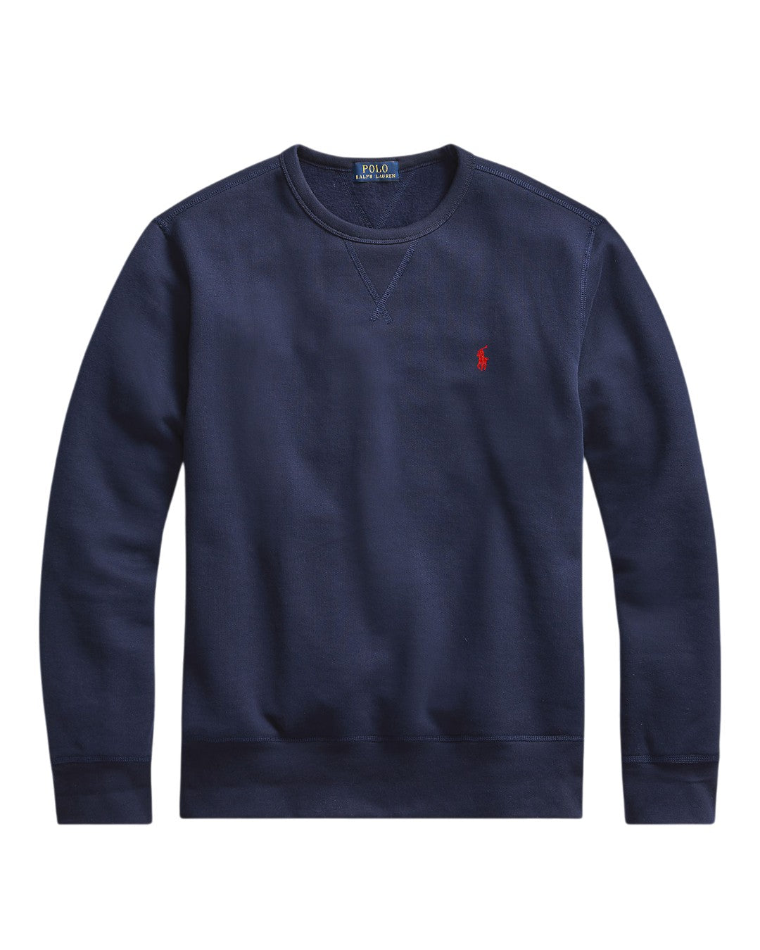 Ralph Lauren Fleece Crewneck Sweater Cruise Navy – productfoto 1 | Checkpoint Mol
