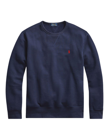 Ralph Lauren Fleece Crewneck Sweater Cruise Navy – productfoto 1 | Checkpoint Mol