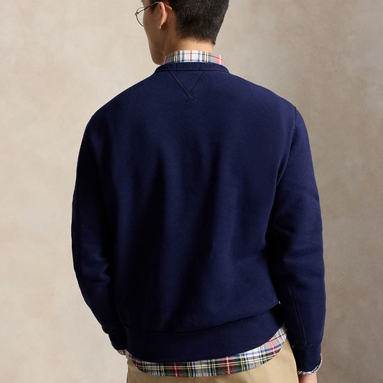 Ralph Lauren Fleece Crewneck Sweater Cruise Navy – productfoto 4 | Checkpoint Mol