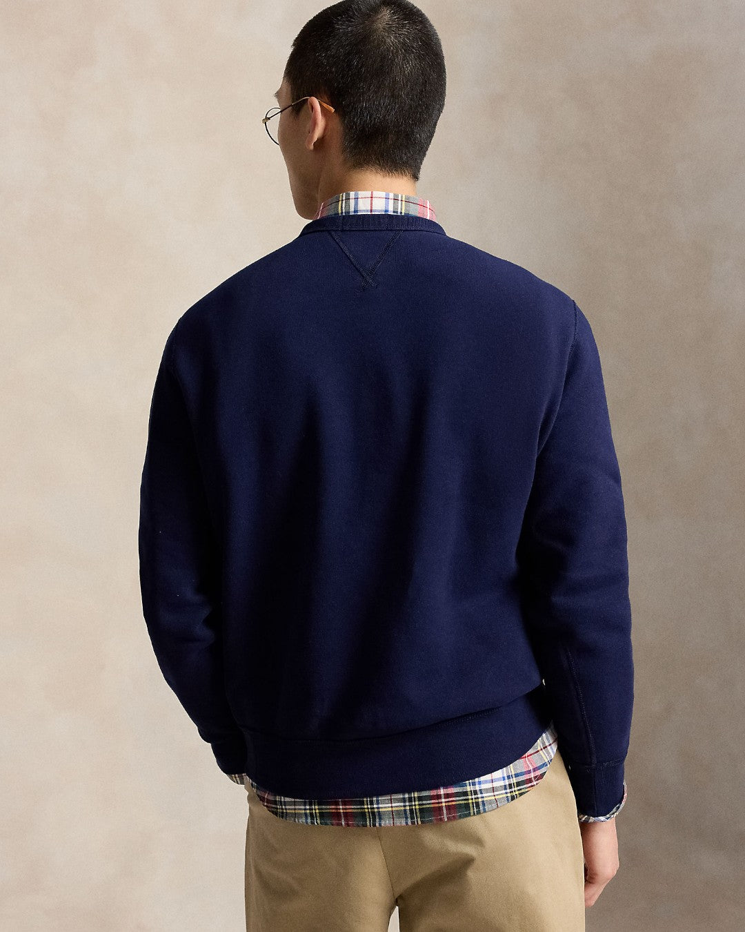 Ralph Lauren Fleece Crewneck Sweater Cruise Navy – productfoto 4 | Checkpoint Mol