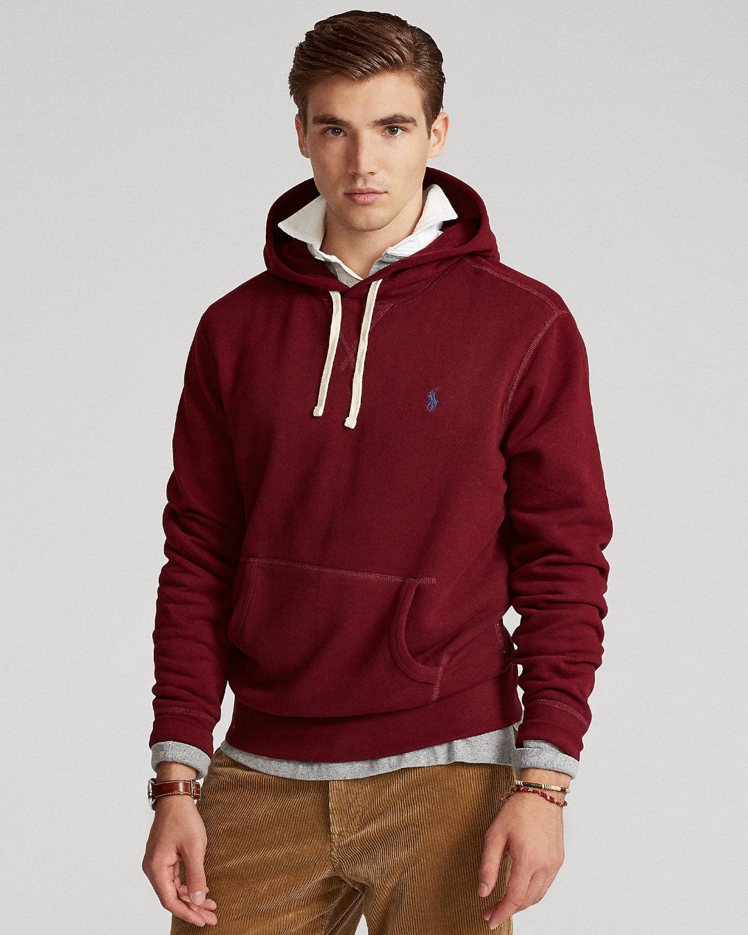 Ralph Lauren Fleece Hoodie Classic Wine – productfoto 2 | Checkpoint Mol