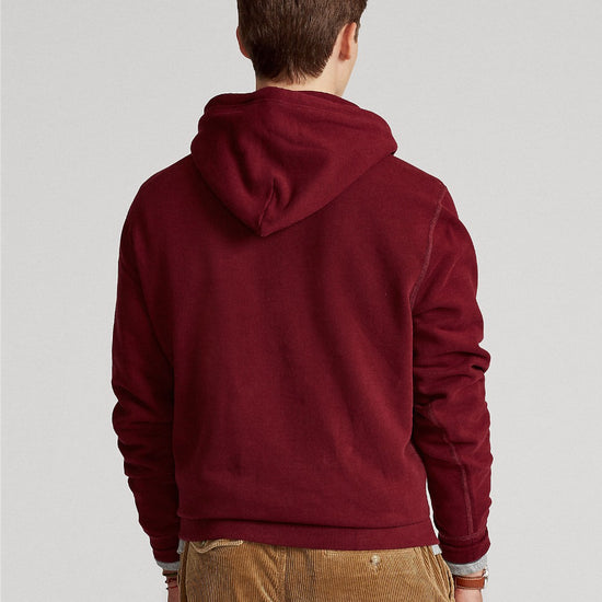 Ralph Lauren Fleece Hoodie Classic Wine – productfoto 4 | Checkpoint Mol