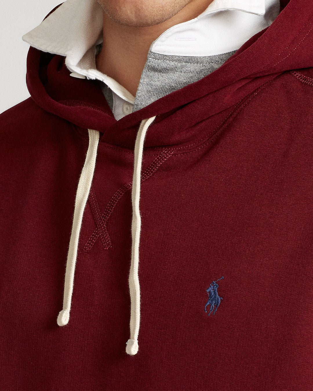 Ralph Lauren Fleece Hoodie Classic Wine – productfoto 5 | Checkpoint Mol