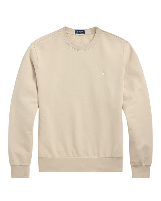 Ralph Lauren lichtgekleurde rondehalssweater, productfoto vooraanzicht