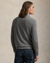 Ralph Lauren Merino Wool V-Neck Trui Fawn Grey Heather – productfoto 4 | Checkpoint Mol